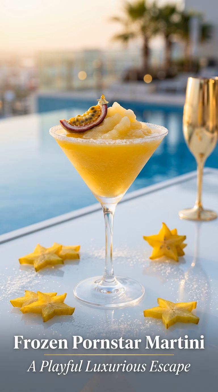 Frozen Pornstar Martini
