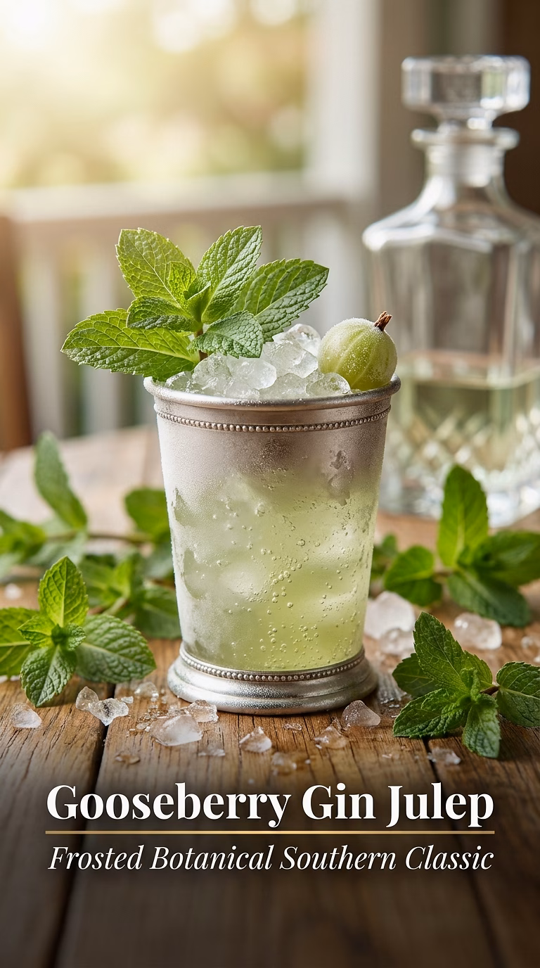 Gooseberry Gin Julep