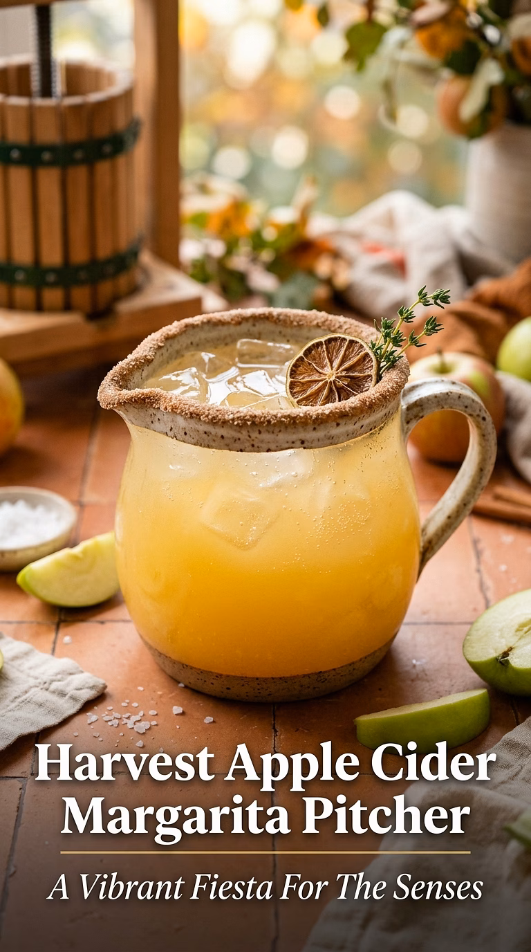 Harvest Apple Cider Margarita Pitcher