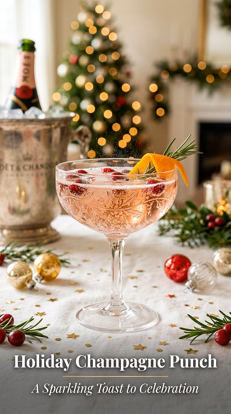 Holiday Champagne Punch