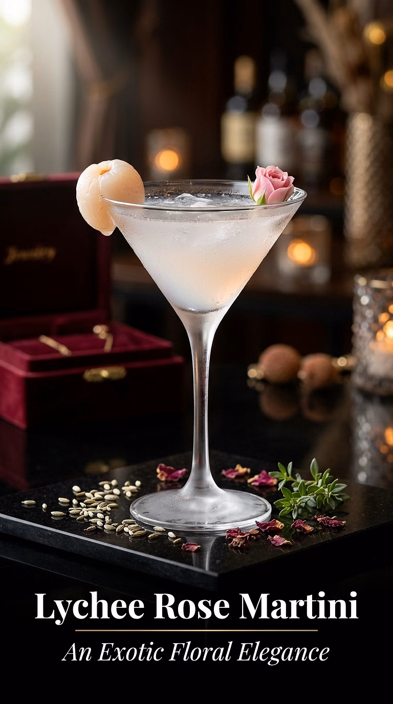 Lychee Rose Martini