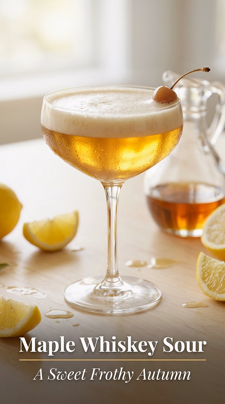 Maple Whiskey Sour