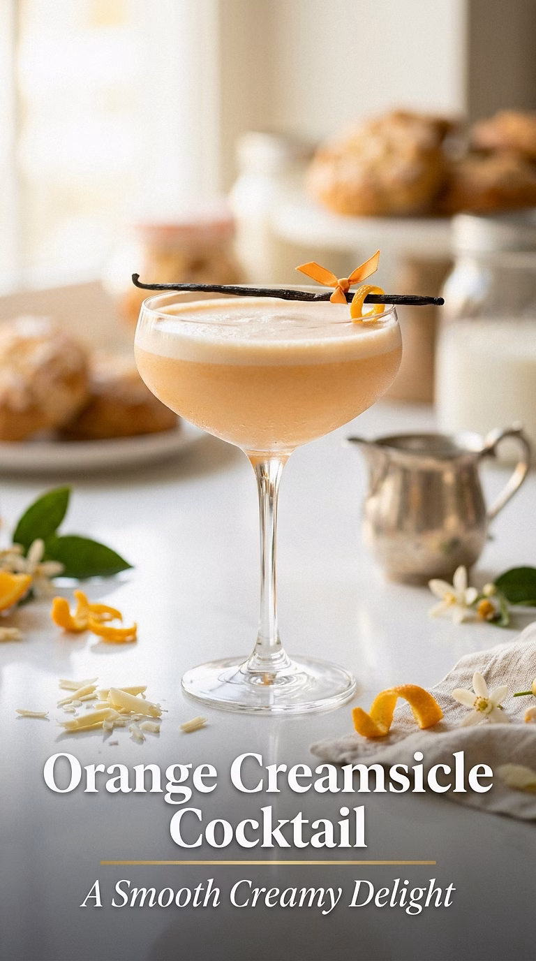 Orange Creamsicle Cocktail