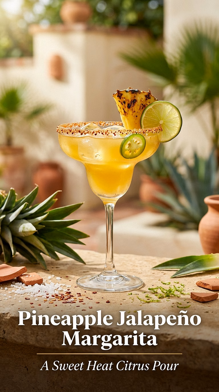 Pineapple Jalapeño Margarita