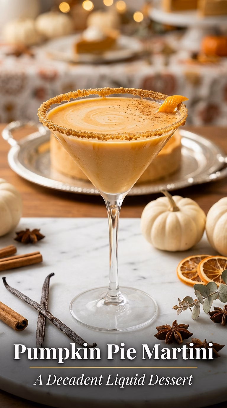 Pumpkin Pie Martini