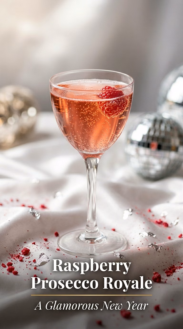 Raspberry Prosecco Royale