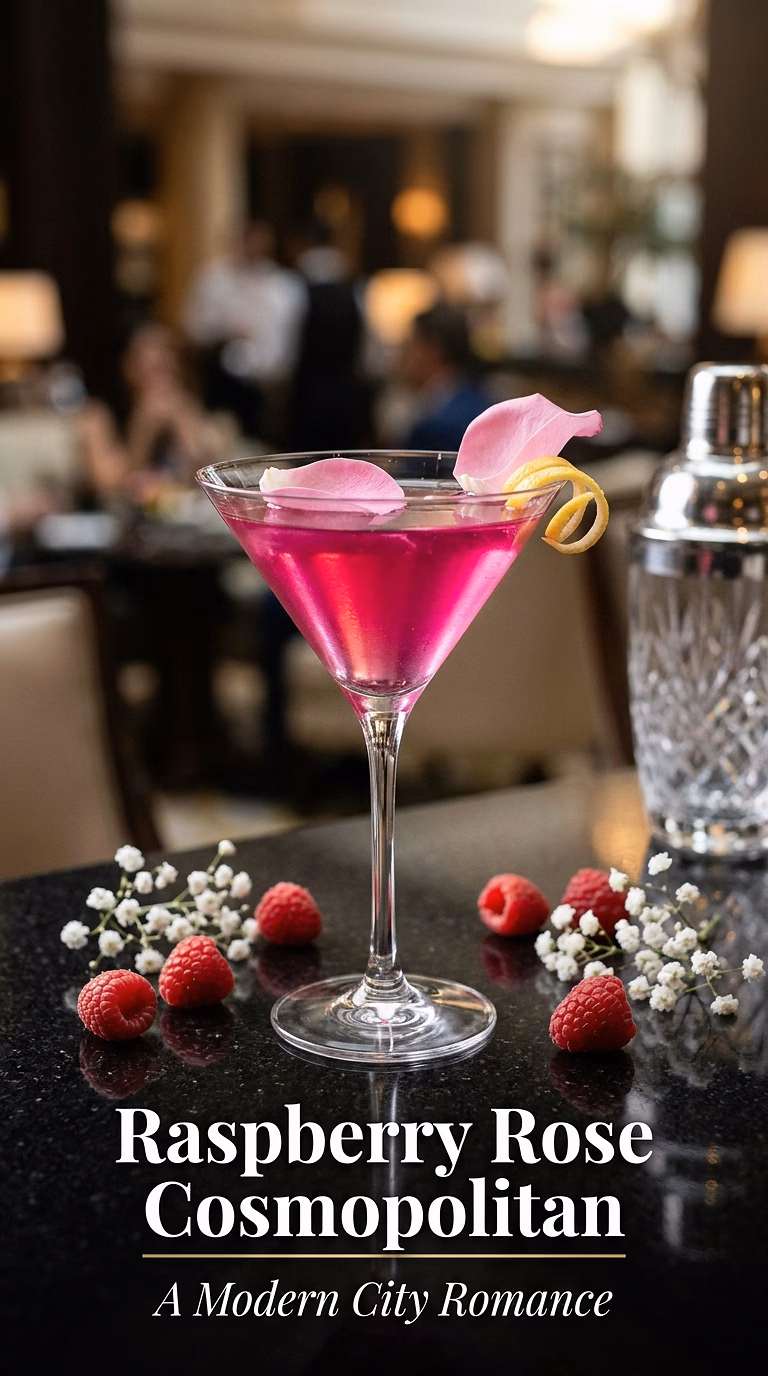 Raspberry Rose Cosmopolitan