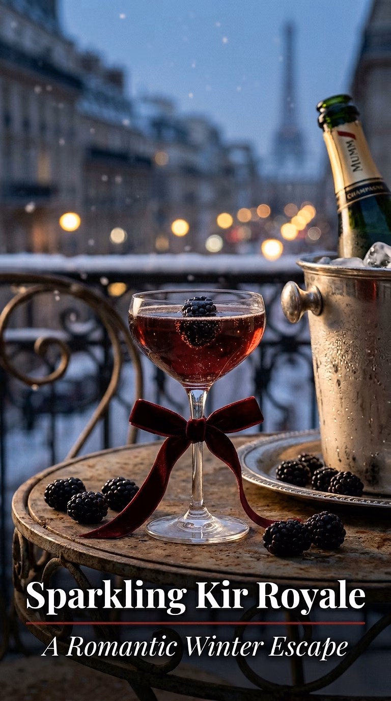 Sparkling Kir Royale