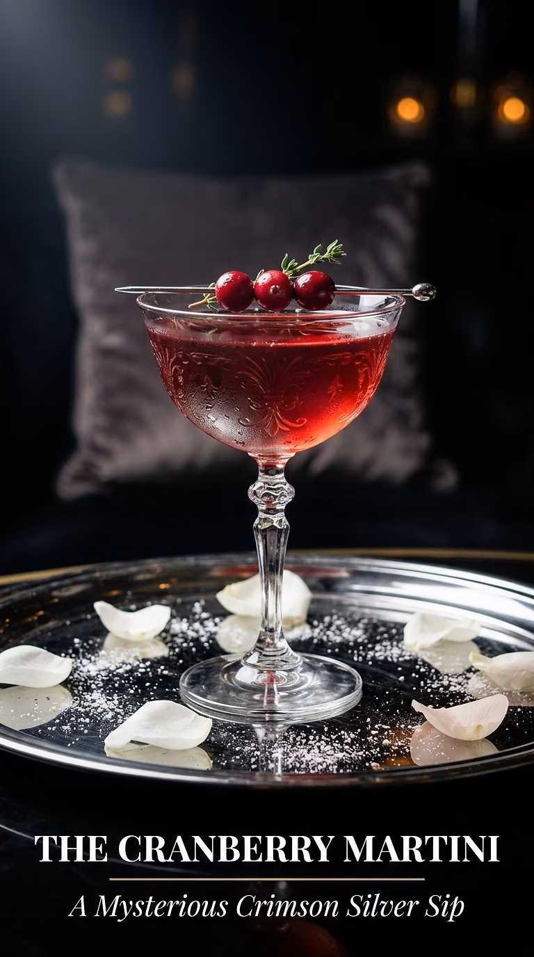 The Cranberry Martini