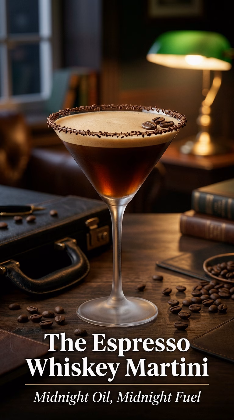 The Espresso Whiskey Martini