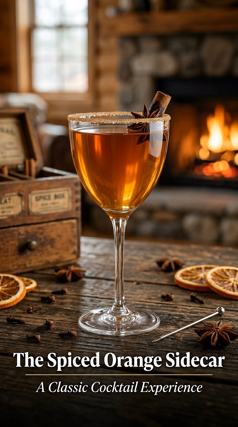 The Spiced Orange Sidecar