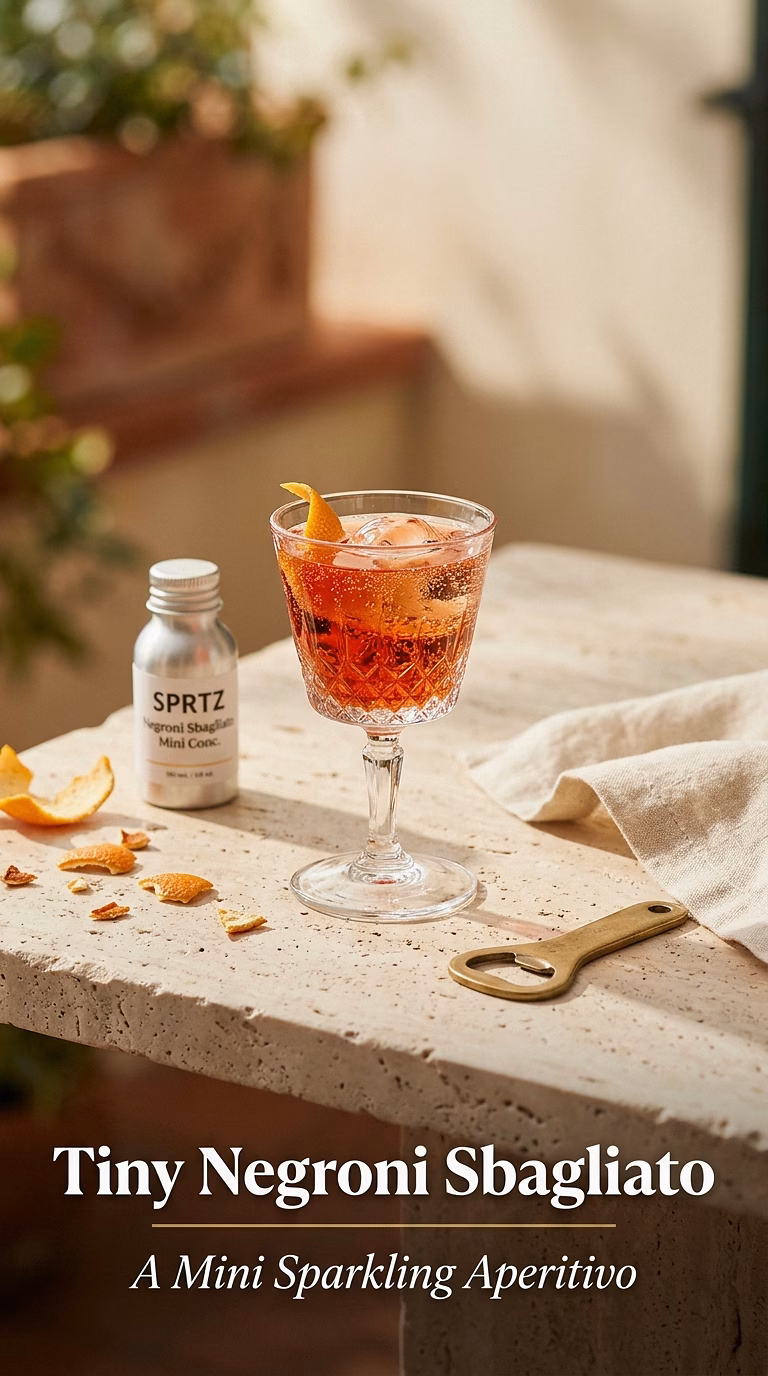 Tiny Negroni Sbagliato
