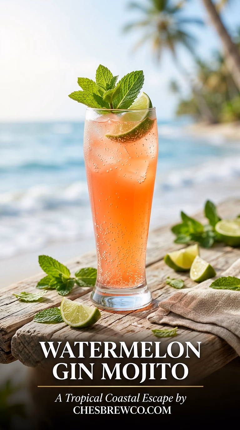 Watermelon Gin Mojito
