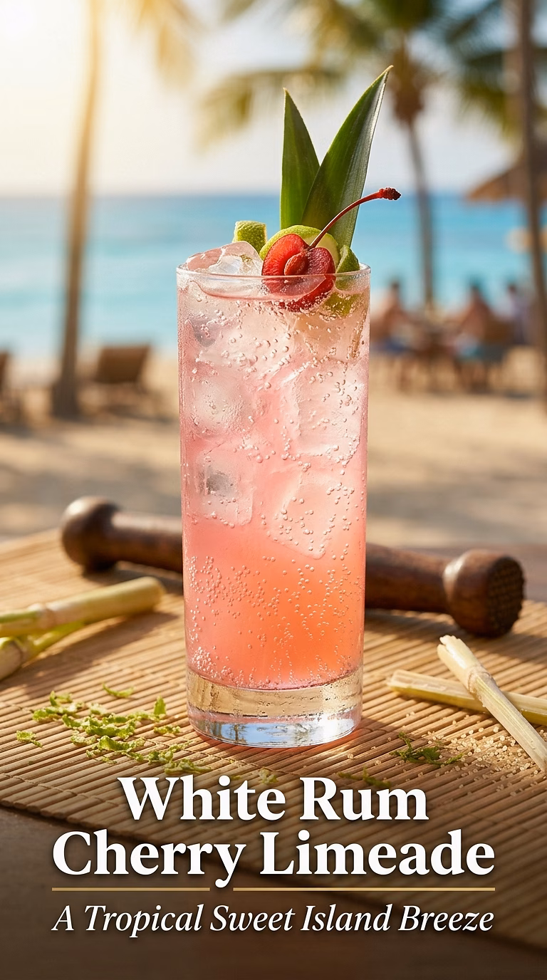 White Rum Cherry Limeade