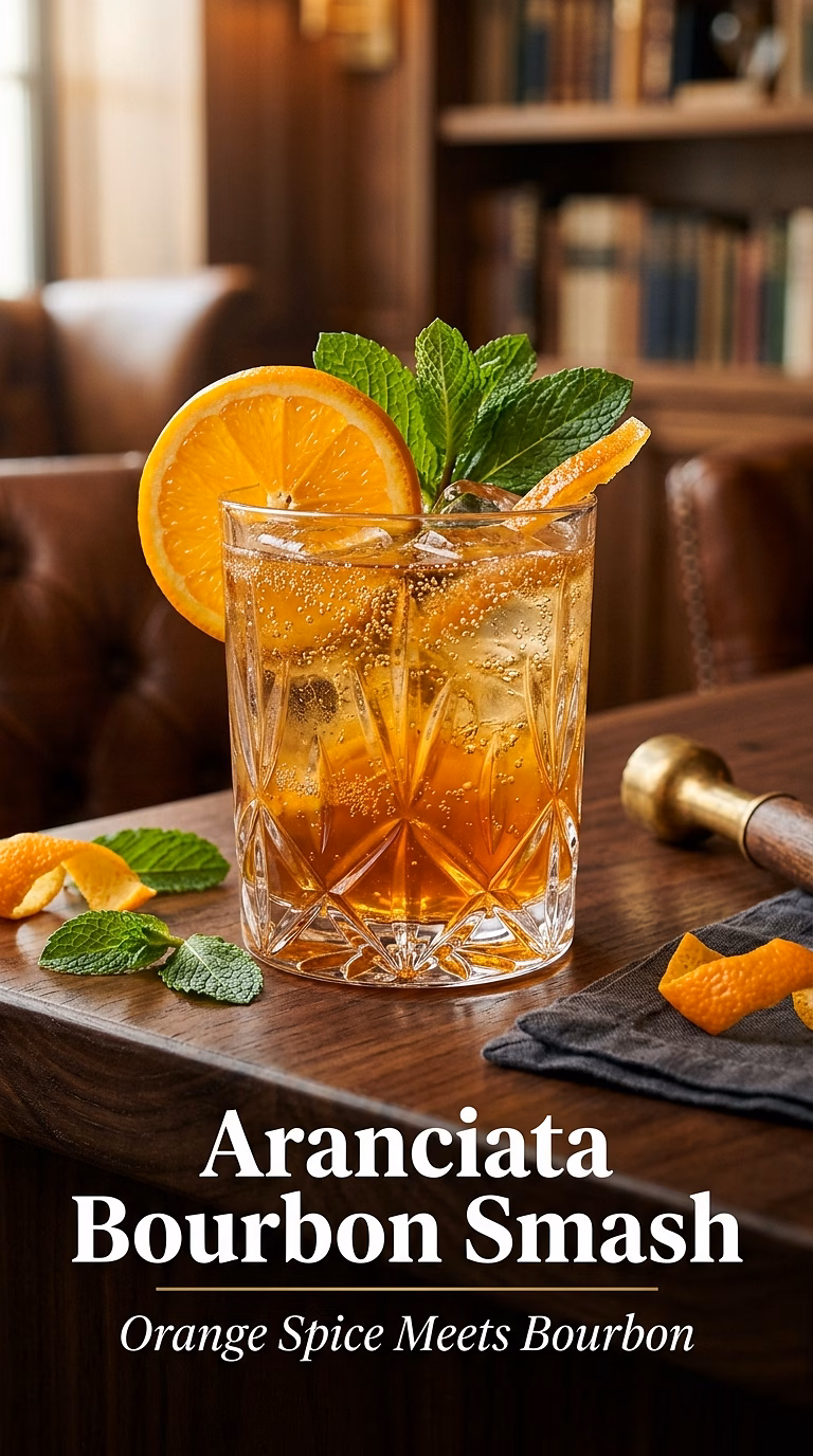 Aranciata Bourbon Smash