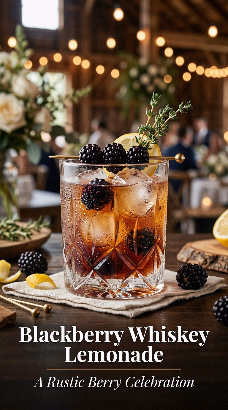 Blackberry Whiskey Lemonade
