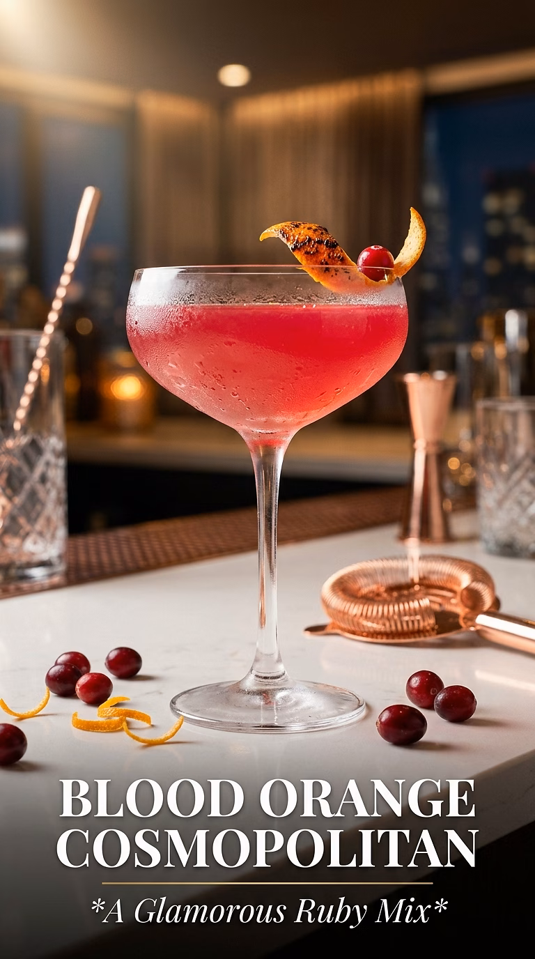 Blood Orange Cosmopolitan