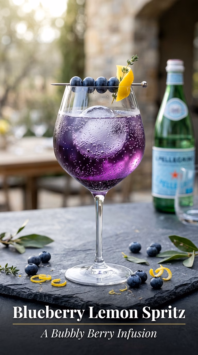 Blueberry Lemon Spritz
