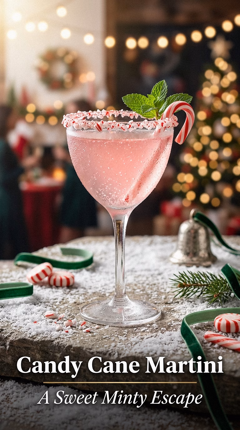 Candy Cane Martini