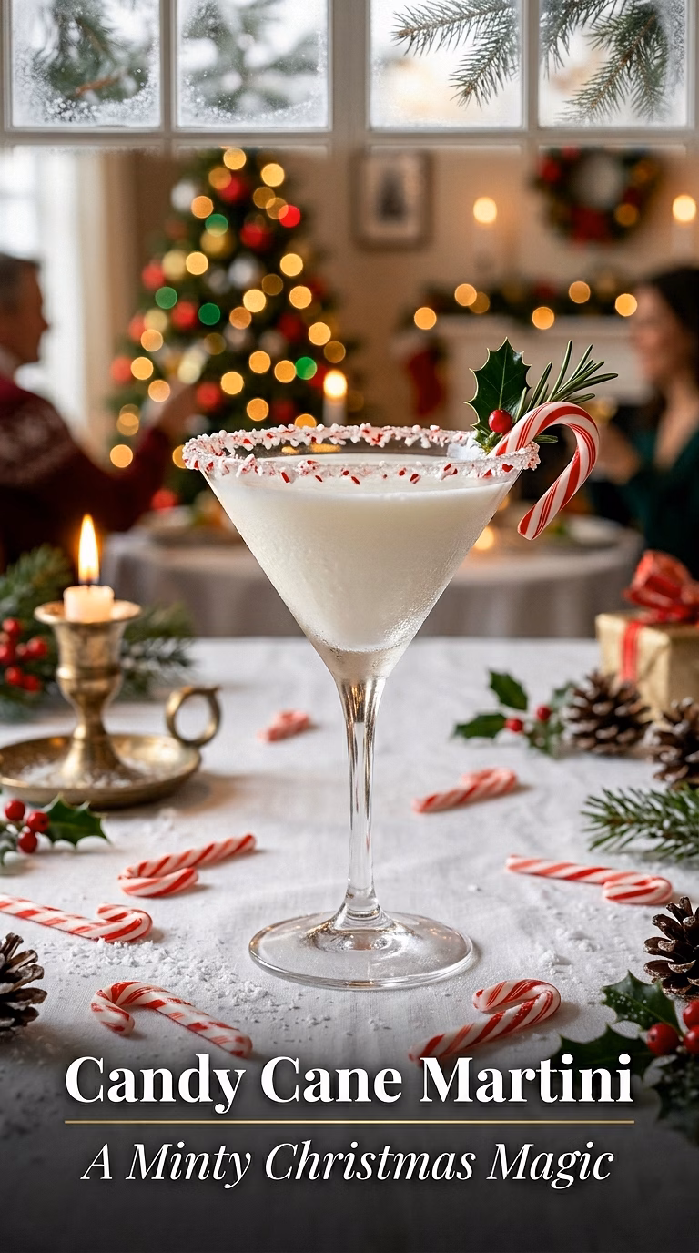 Candy Cane Martini