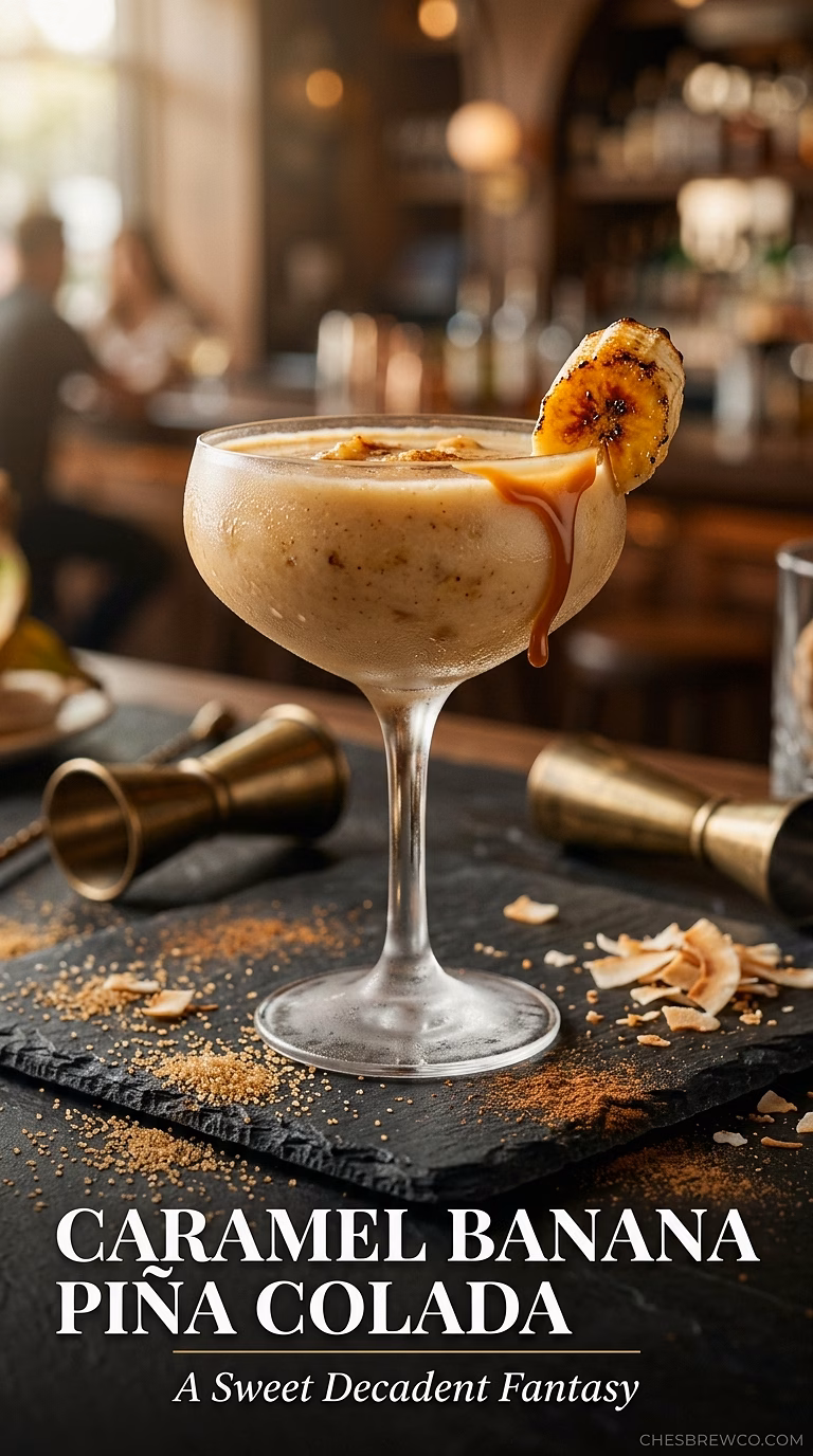 Caramelized Banana Piña Colada