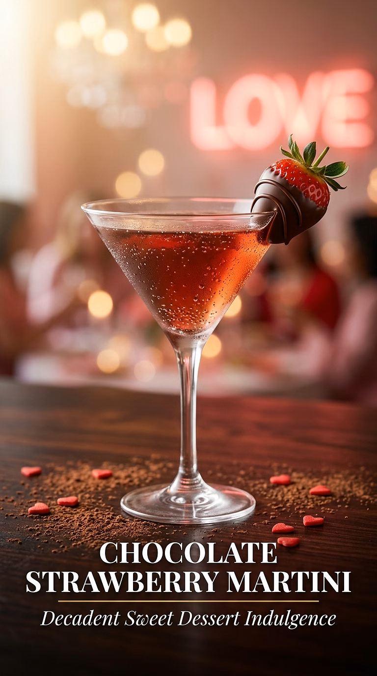 Chocolate Strawberry Martini