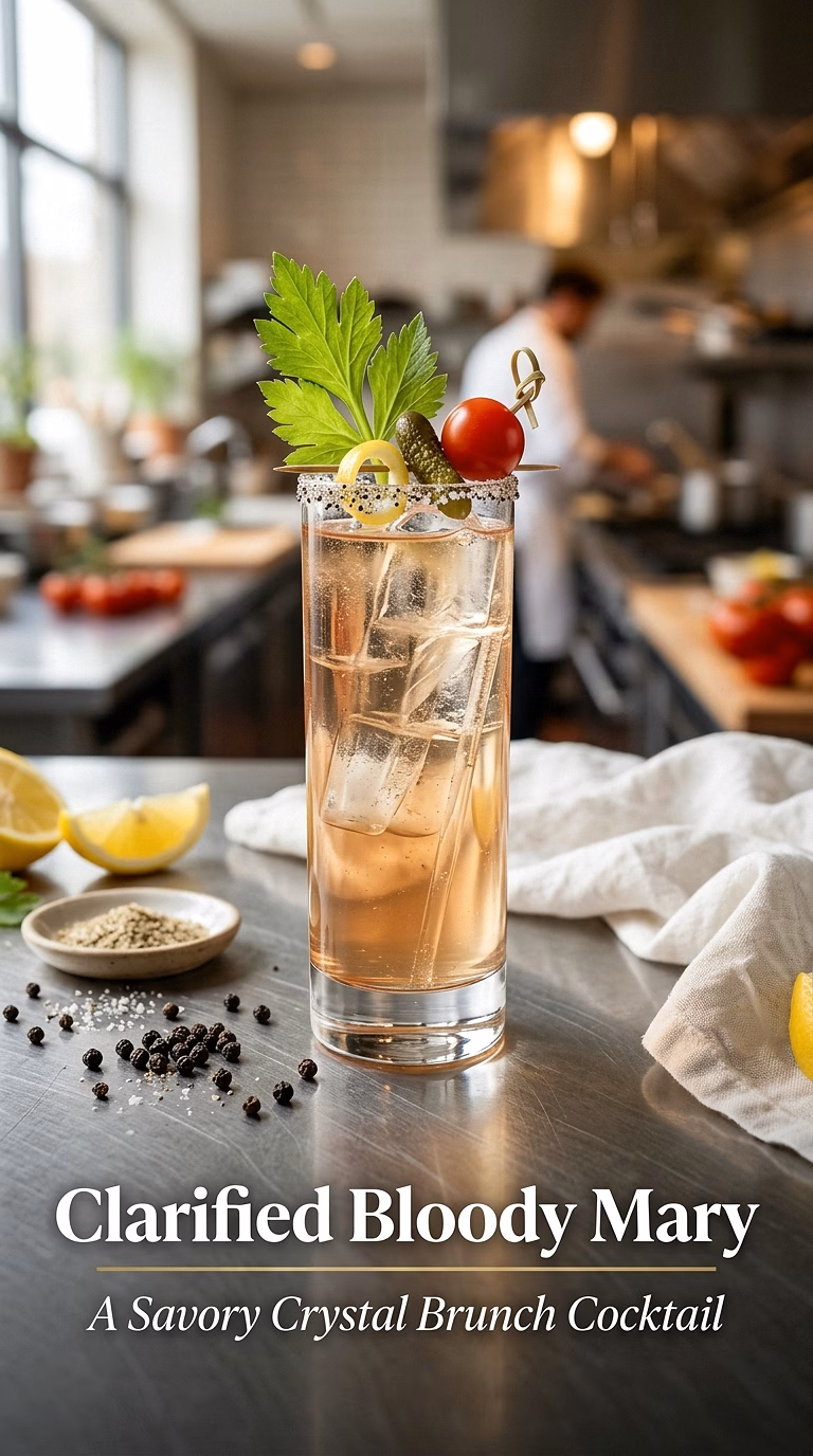 Clarified Bloody Mary