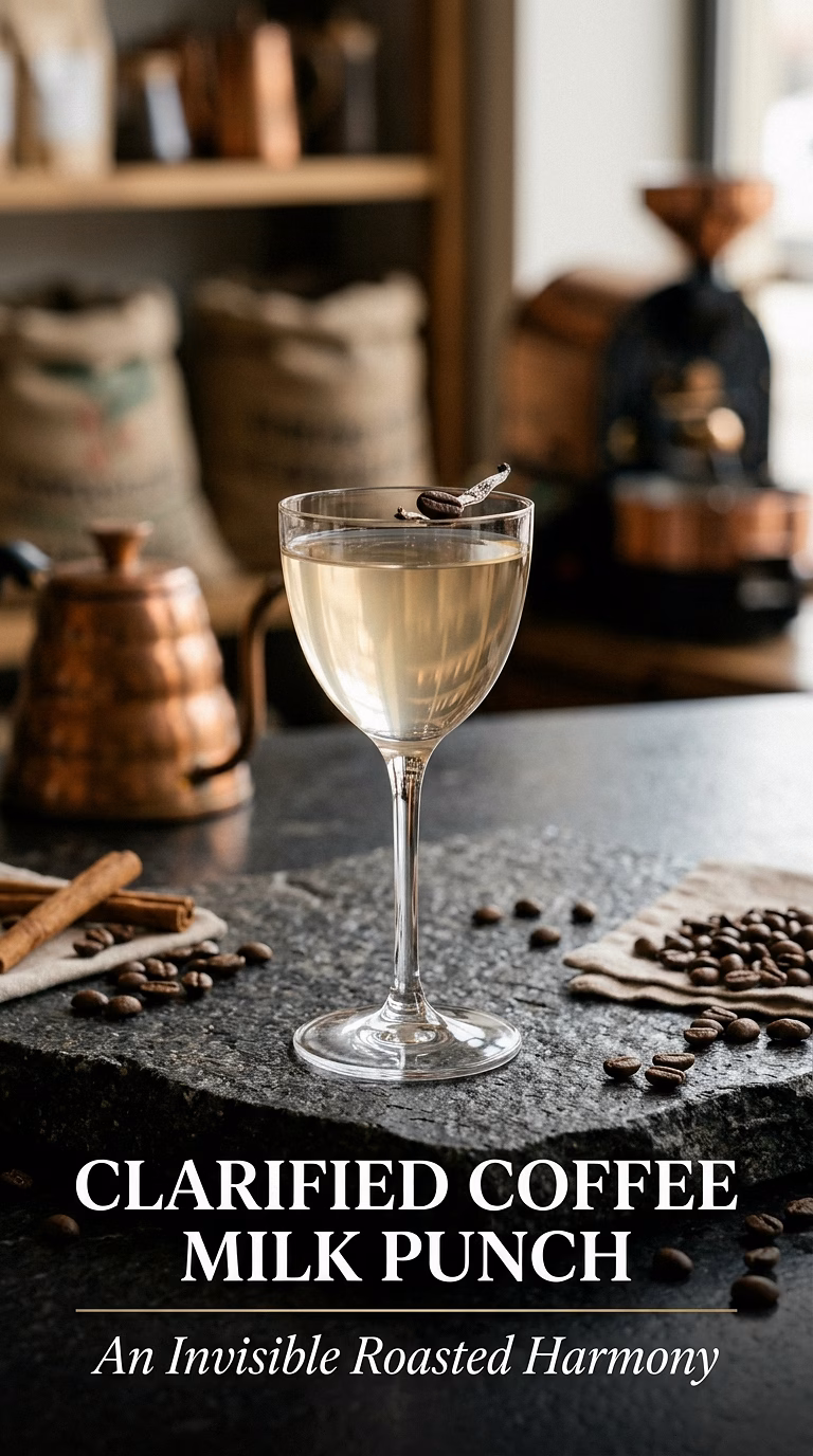 Clarified Coffee Milk Punch