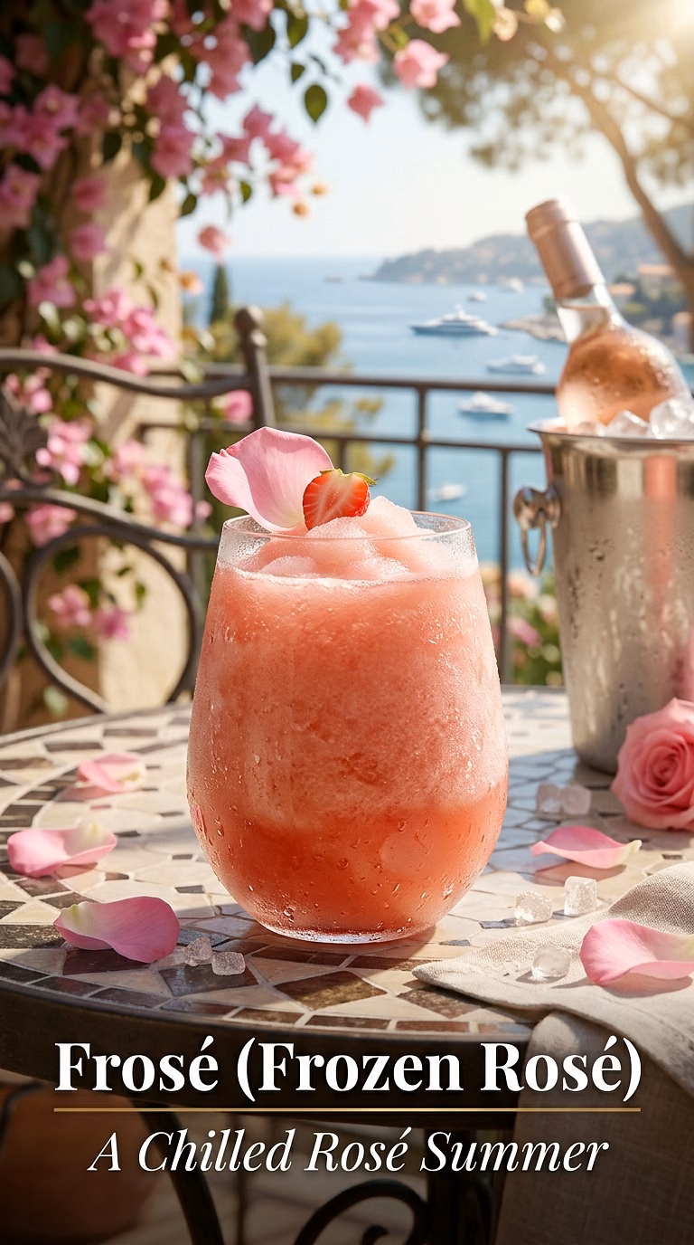 Frosé (Frozen Rosé)