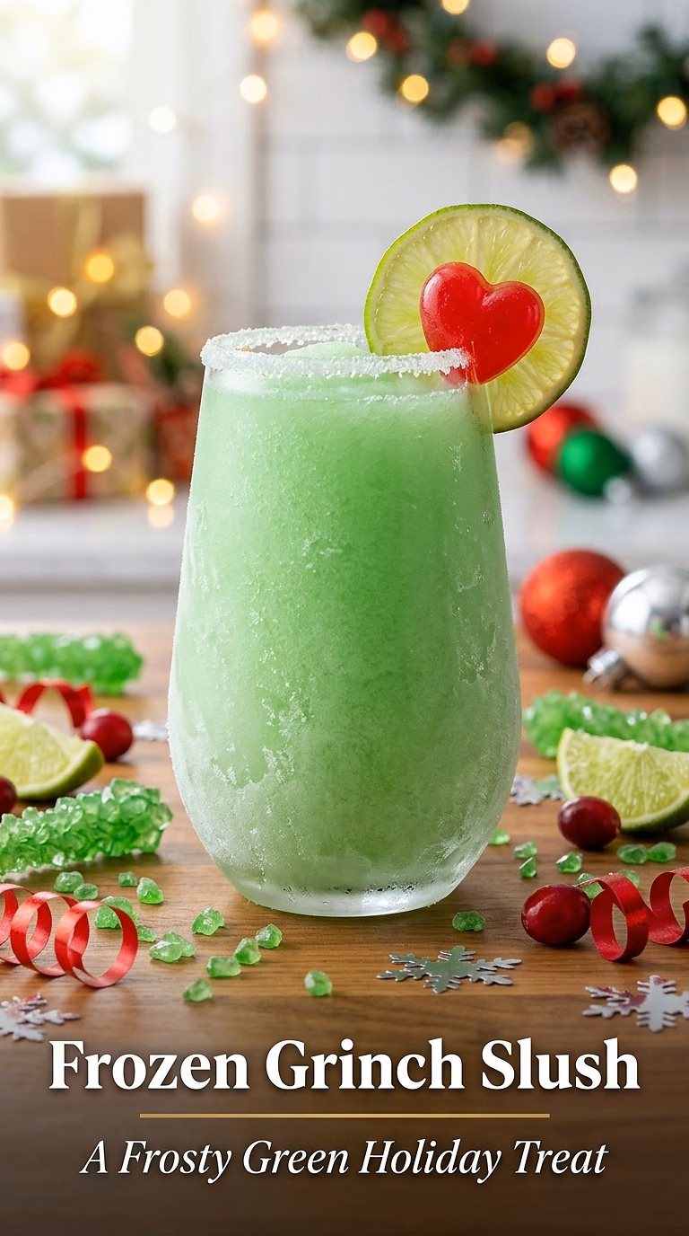 Frozen Grinch Slush