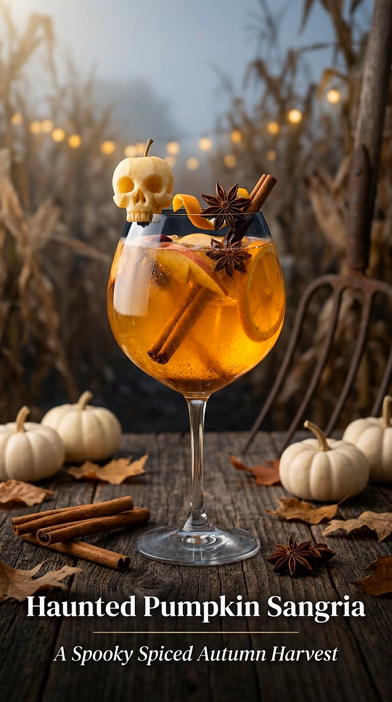 Haunted Pumpkin Spice Sangria