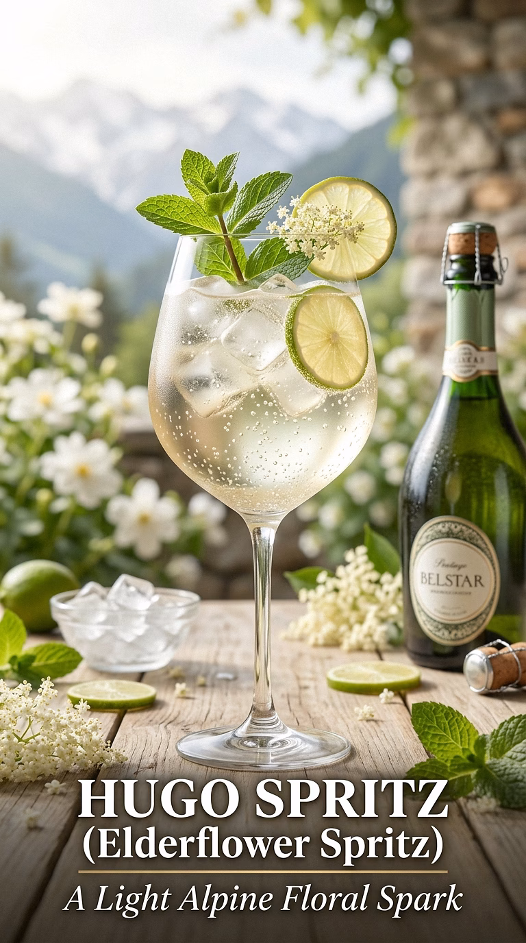 Hugo Spritz (Elderflower Spritz)