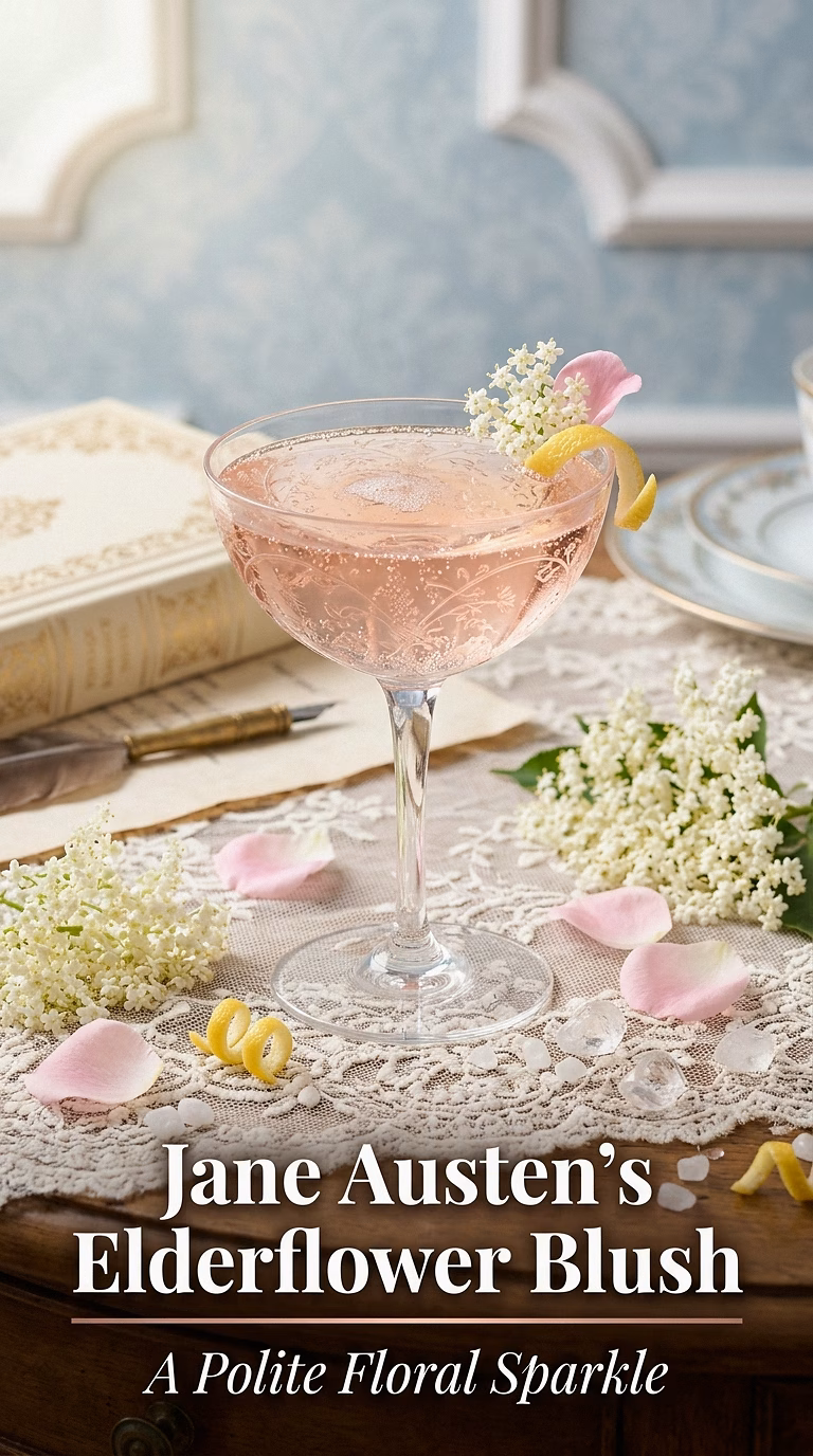 Jane Austen's Elderflower Blush