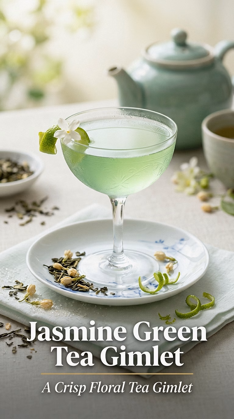 Jasmine Green Tea Gimlet
