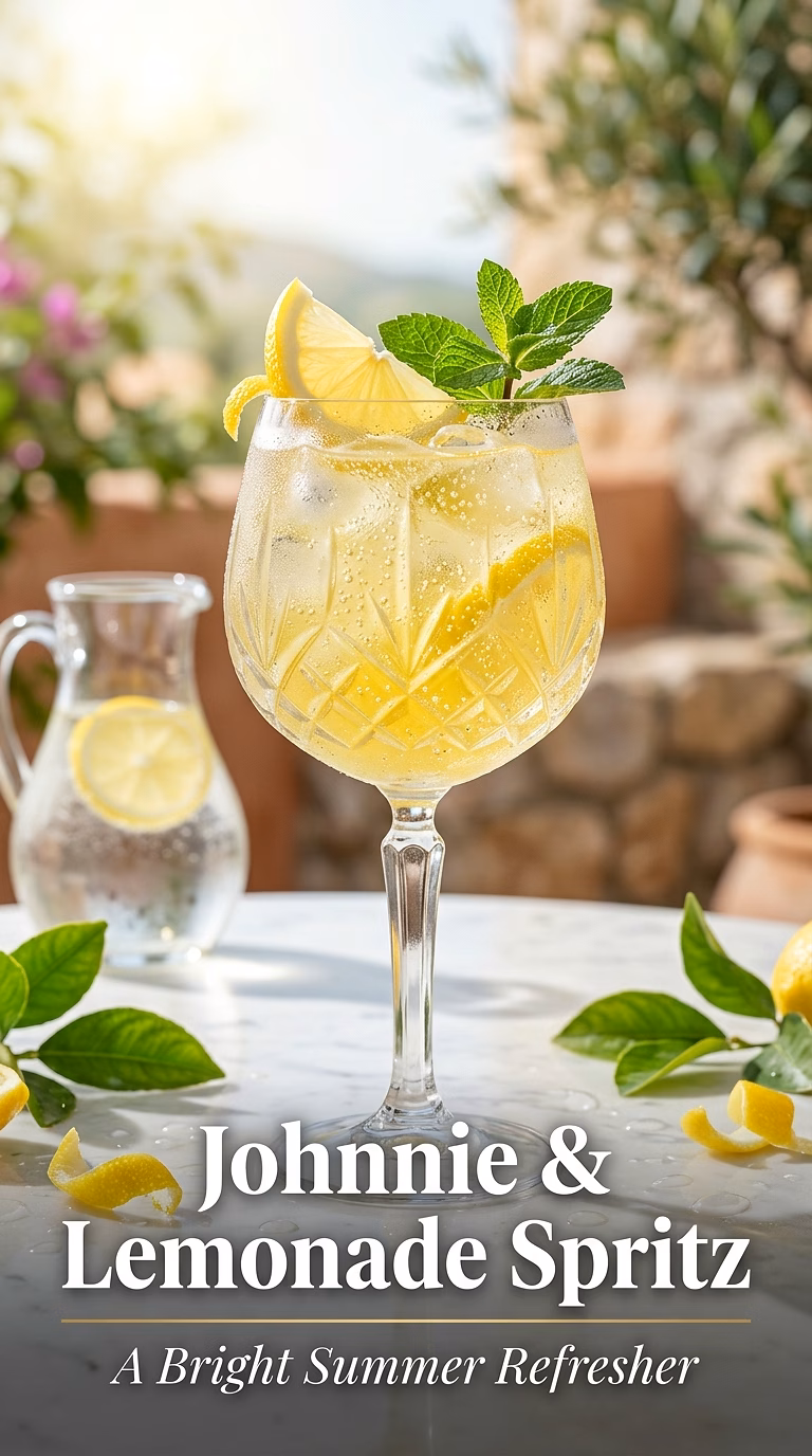 Johnnie & Lemonade Spritz