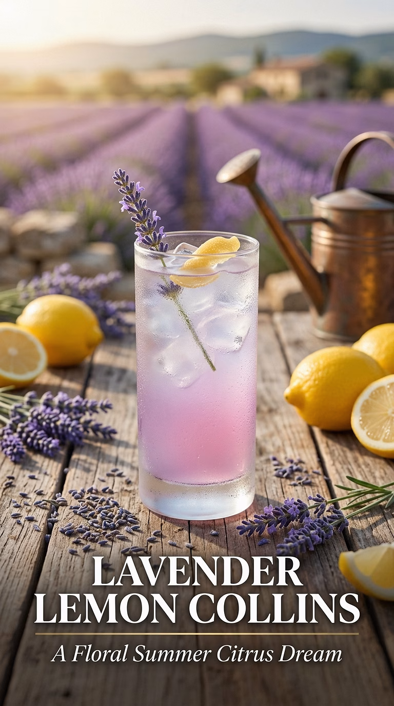 Lavender Lemon Collins