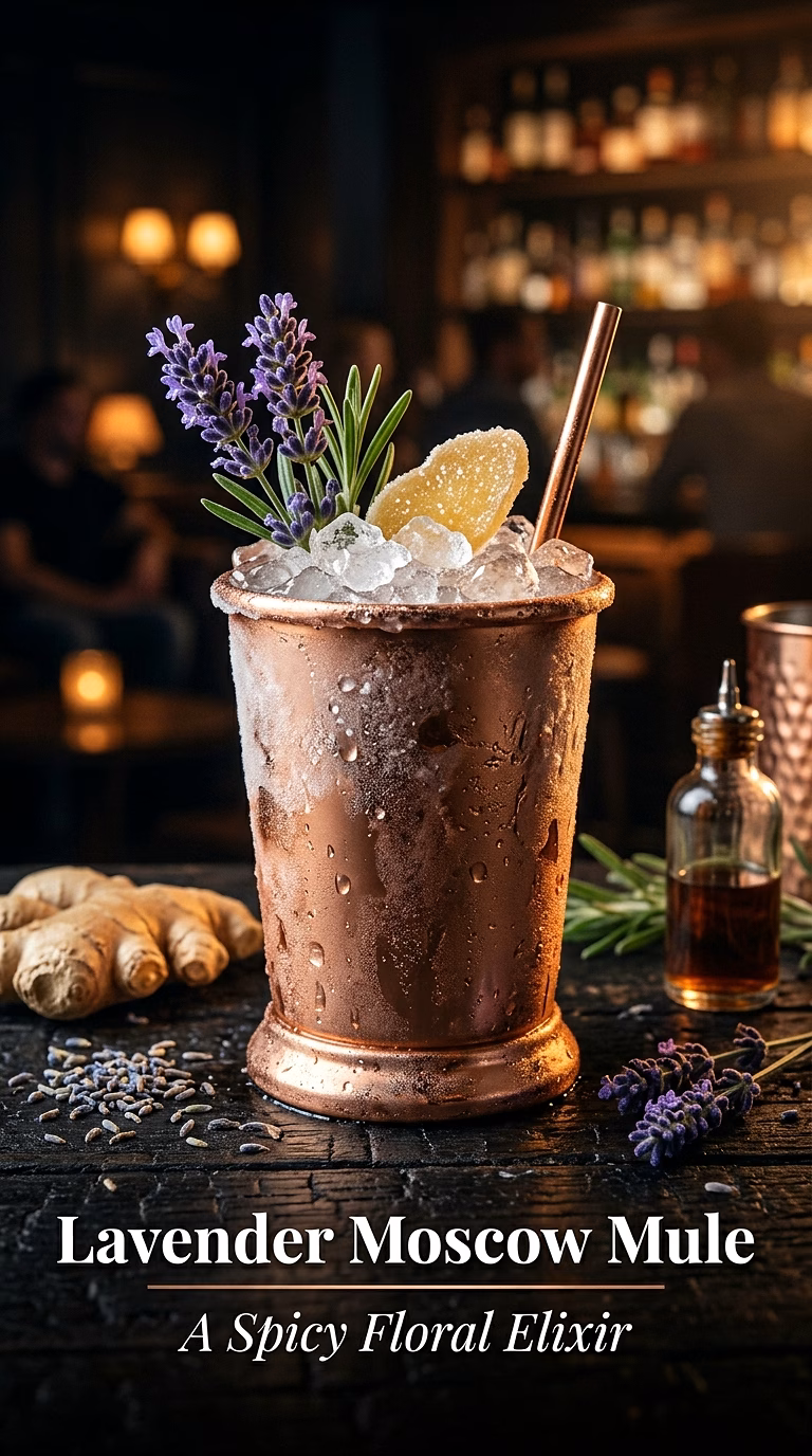Lavender Moscow Mule