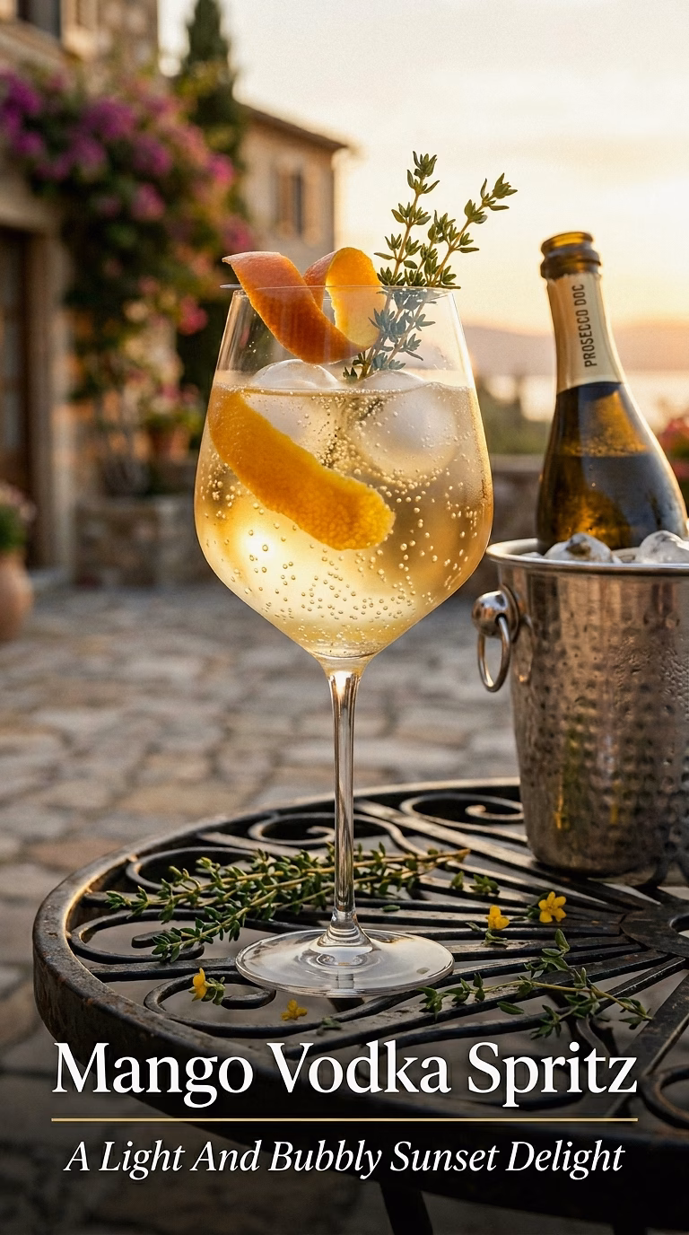 Mango Vodka Spritz