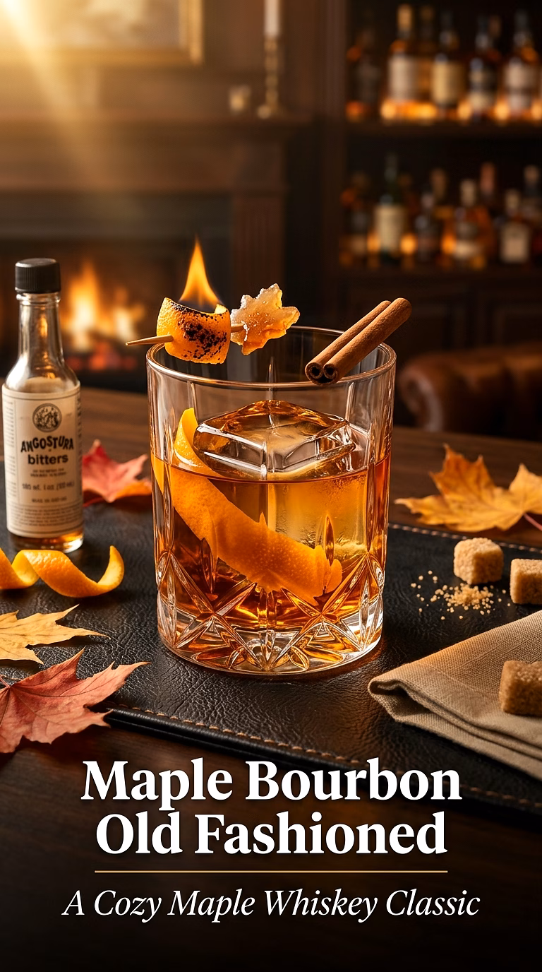 Maple Bourbon Old Fashioned