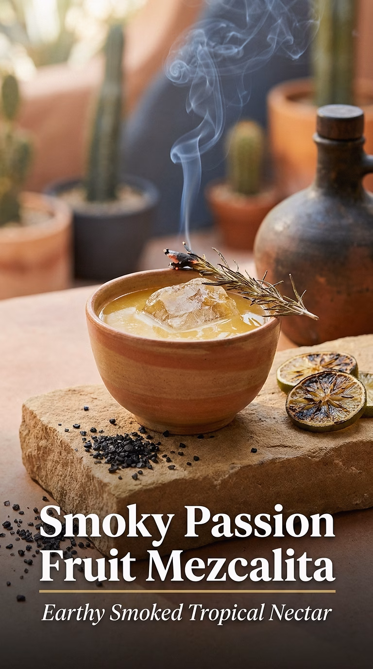 Smoky Passion Fruit Mezcalita