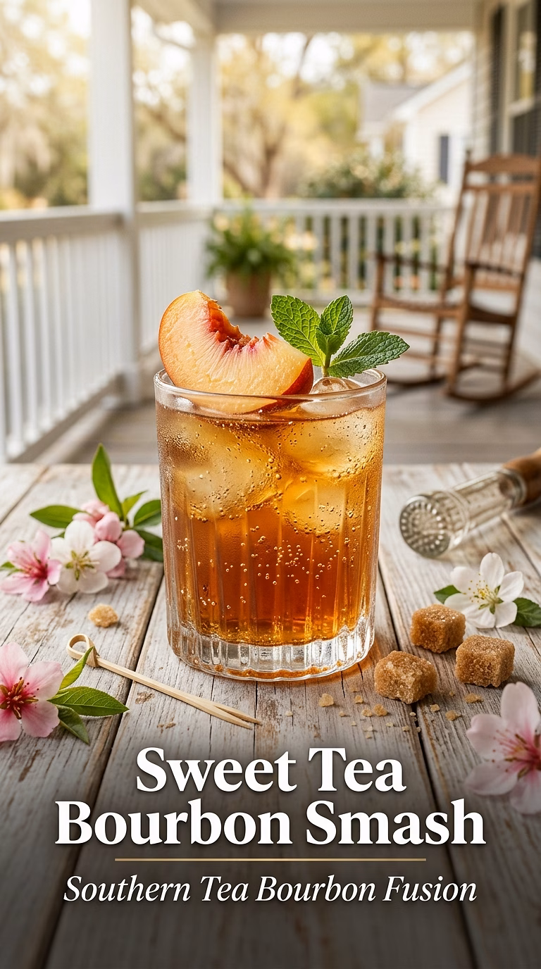 Sweet Tea Bourbon Smash
