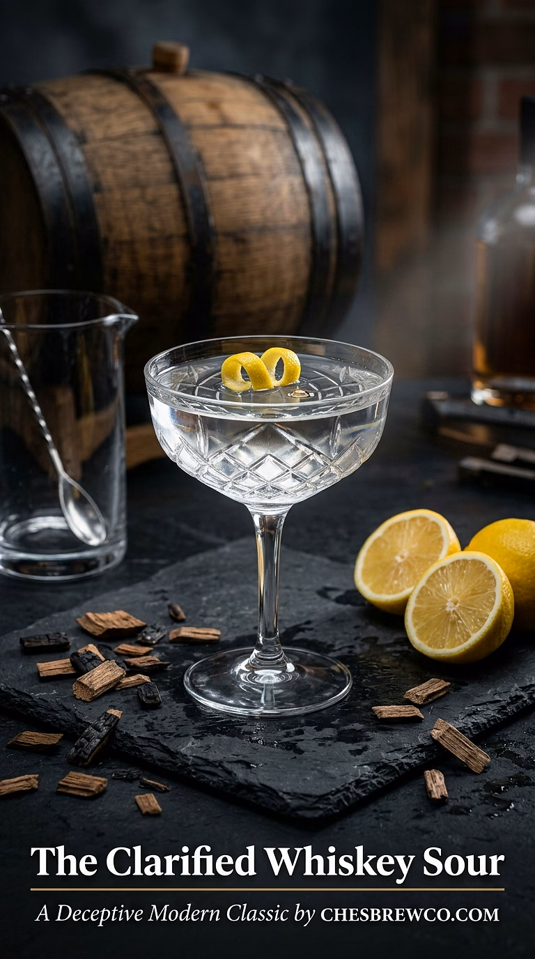 The Clarified Whiskey Sour