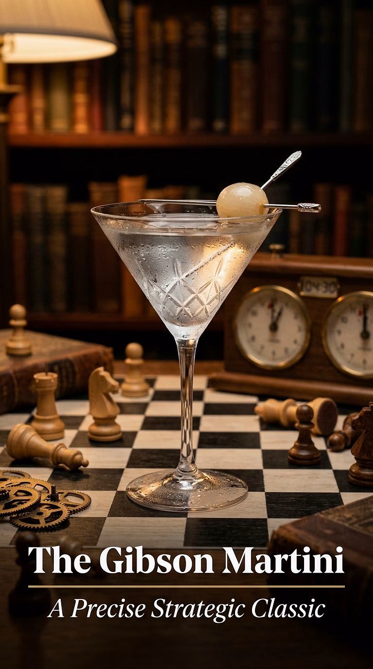 The Gibson Martini (The Queen's Gambit, 2020)