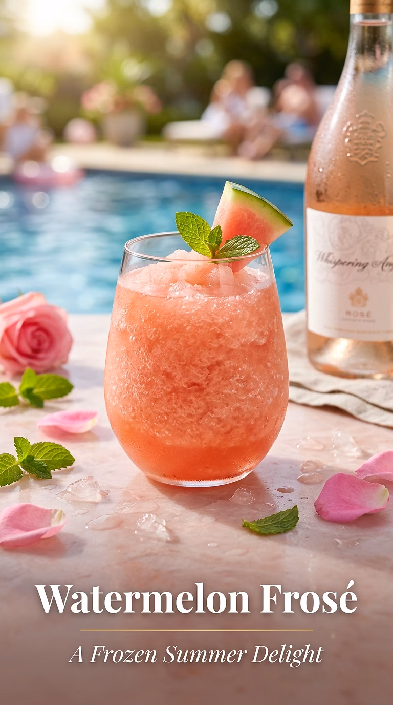 Watermelon Frosé