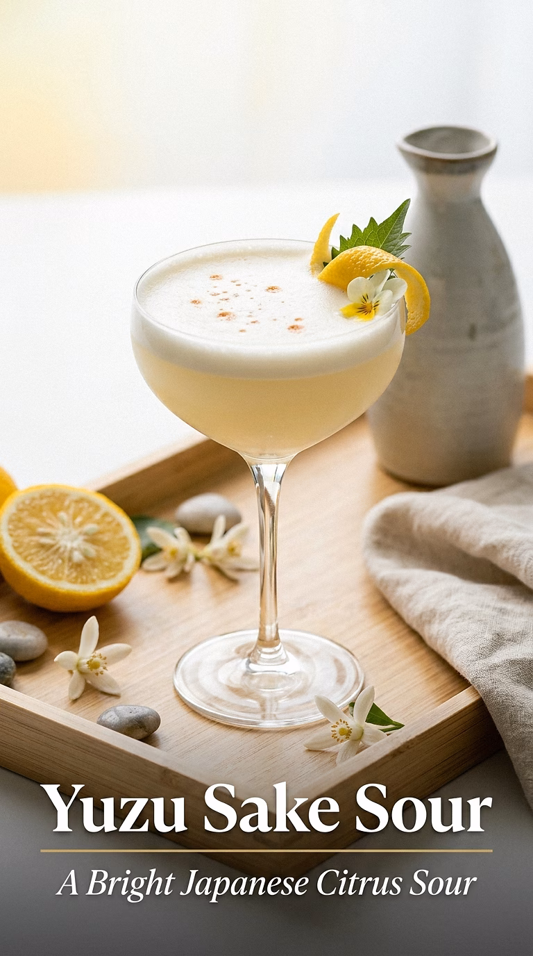 Yuzu Sake Sour