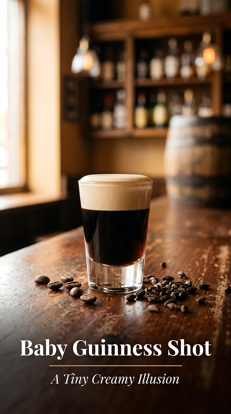 Baby Guinness Shot