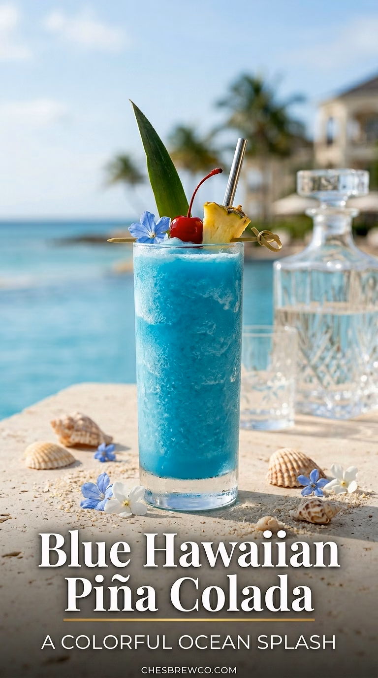 Blue Hawaiian Piña Colada