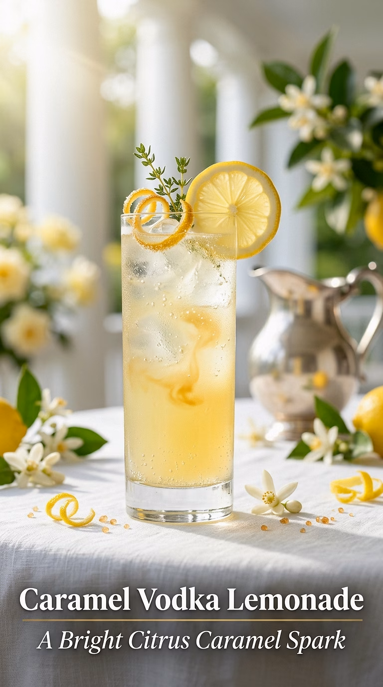 Caramel Vodka Lemonade