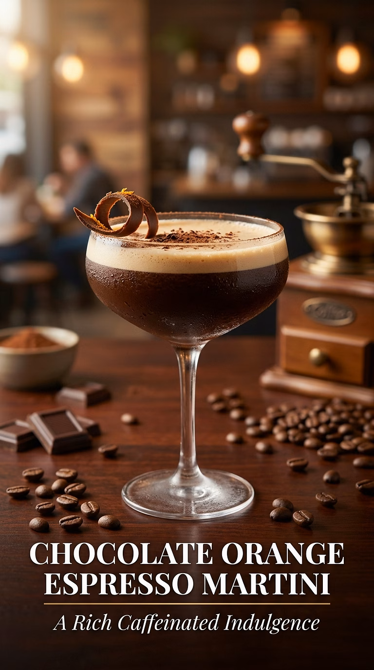 Chocolate Orange Espresso Martini