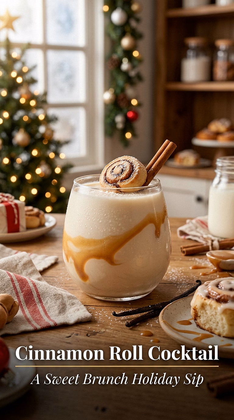 Cinnamon Roll Cocktail